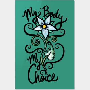 My Body my Choice Posters and Art